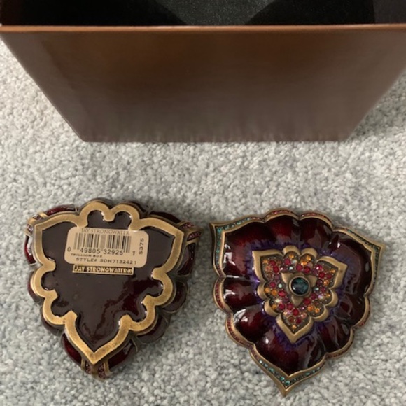 JAY STRONGWATER Trillion Trinket box Swarovski crystal - Picture 5 of 8